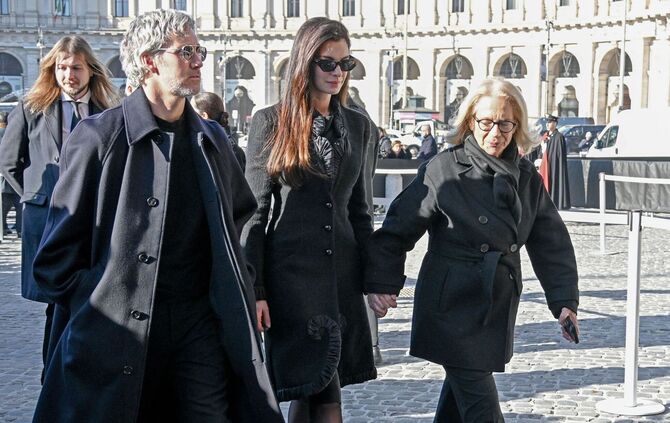 Trauerfeier für Modeschöpfer Valentino Garavani