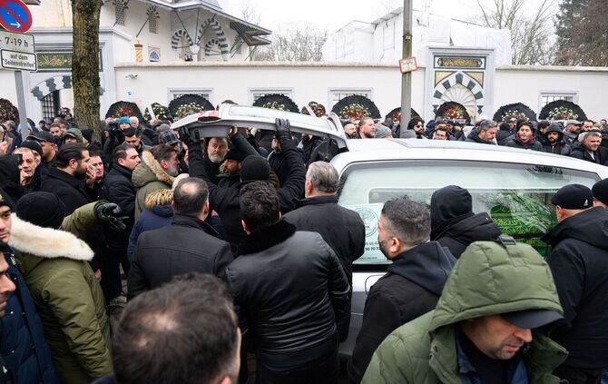 Beerdigung im Berliner Clan-Milieu