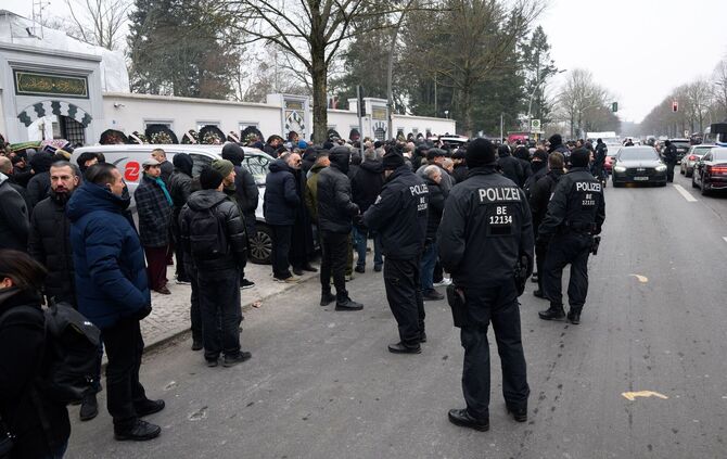 Beerdigung im Berliner Clan-Milieu