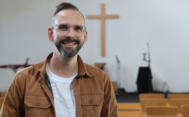 Sebastian Kapteina ist der neue Pastor der Matthäusgemeinde Schwaikheim.