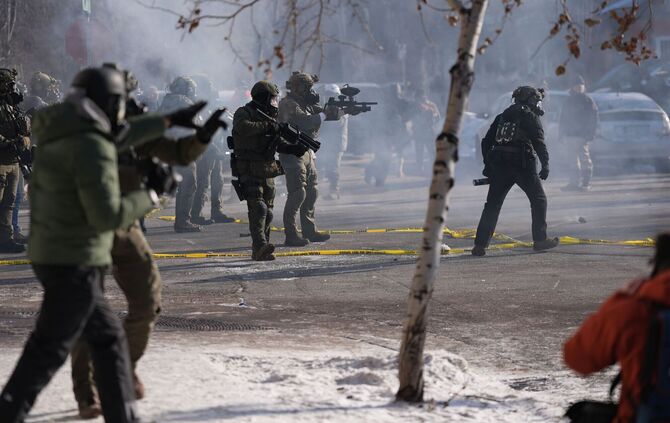 Erneut Schüsse von Bundesbeamten in Minnesota