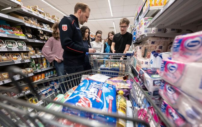 Schul-AG zum Thema Bevölkerungsschutz und Katastrophenvorsorge