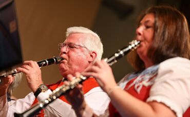 Immer voller Einsatz bei der Winterunterhaltung.