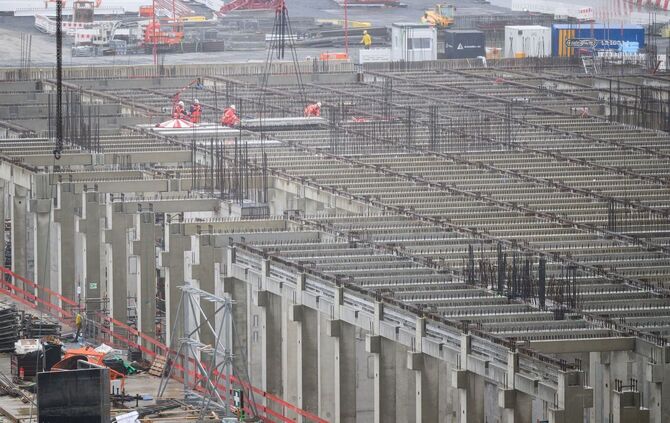 ESMC-Baustelle in Dresden