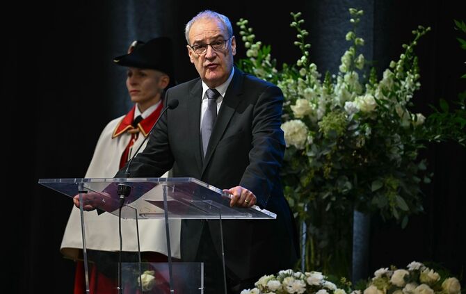 Trauerfeier nach dem tödlichen Brand in Crans-Montana