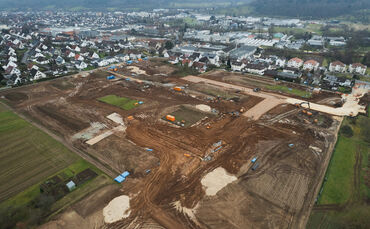 Das Ortsbild von Plüderhausen wird sich nicht zuletzt durch das Neubaugebiet Hohrain-Gländ stark verändern.