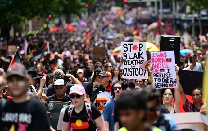 Umstrittener Nationalfeiertag «Australia Day»