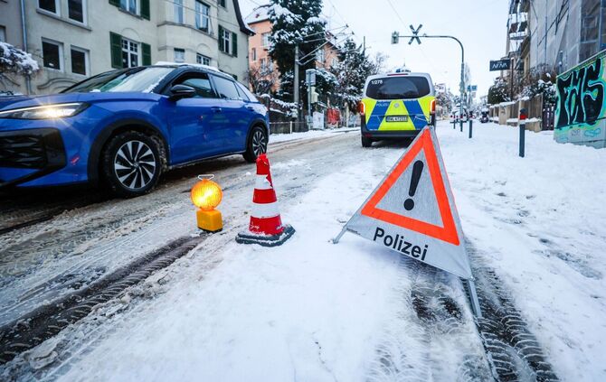 Winterwetter in Stuttgart