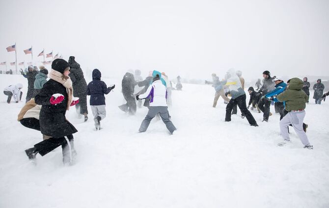 Winterwetter in den USA