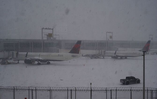 Winterwetter in den USA