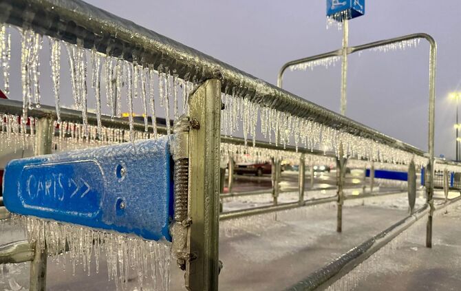 Winterwetter in den USA