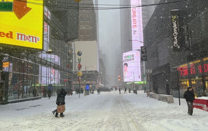 Winterwetter in den USA