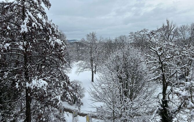 Bis zu 25 Zentimeter hoch liegt der Schnee im Rems-Murr-Kreis. Aber bleibt er liegen?