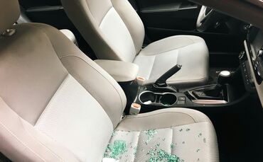 Kaputte Autoscheibe (Symbolfoto).