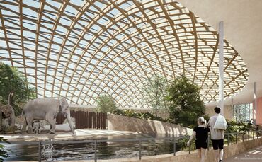 Die neue Elefantenwelt ist das größte Bauprojekt in der Geschichte des landeseigenen Stuttgarter Zoos.