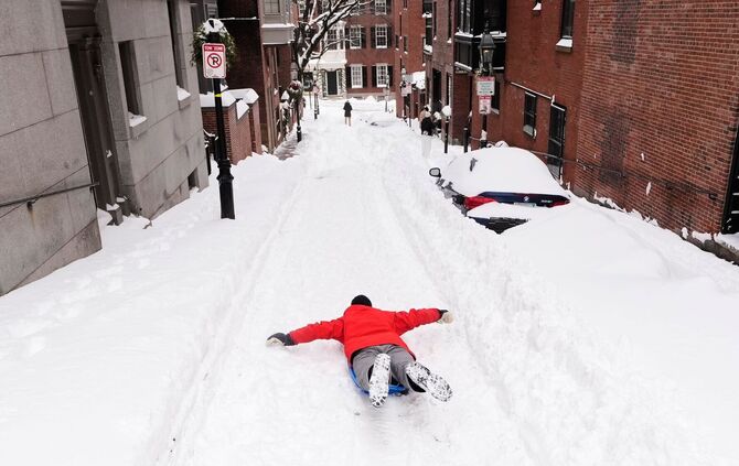 Winterwetter in den USA