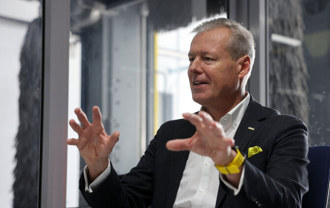 Rekordumsatz in einem schwierigen Jahr: Kärcher-Chef Hartmut Jenner.