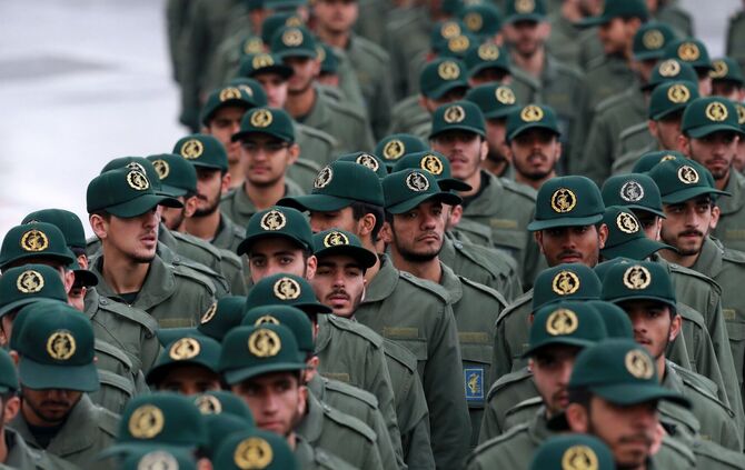 Revolutionsgarden im Iran