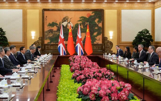 Britischer Premier Starmer in China