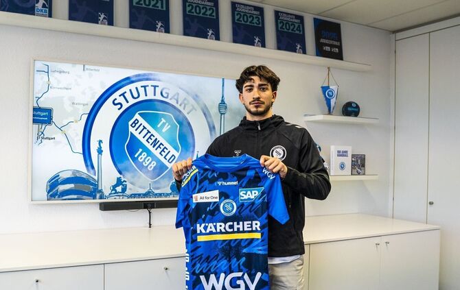 Dario Sanz trägt in der kommenden Saison das Trikot des TVB Stuttgart.