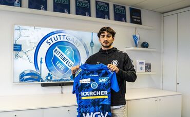 Dario Sanz trägt in der kommenden Saison das Trikot des TVB Stuttgart.