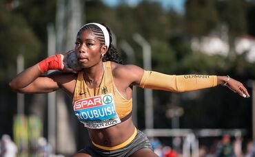 Nina Ndubuisi von der SG Schorndorf, hier bei der U23-EM im vergangenen Jahr, zählt zu den größten deutschen Kugelstoß-Hoffnunge
