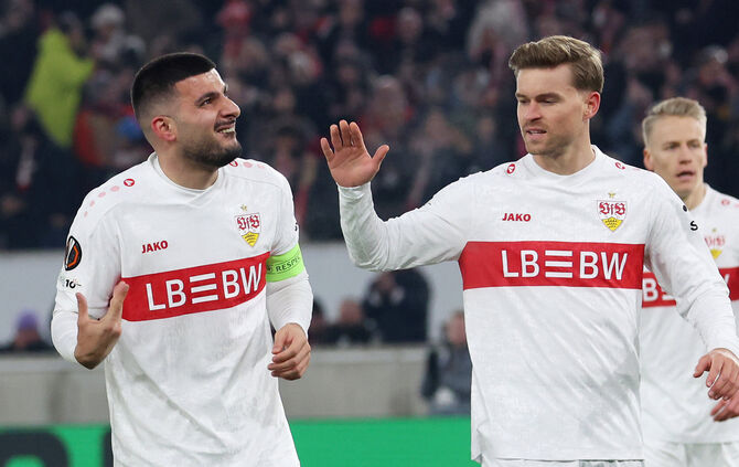 Stürmer Deniz Undav traf für den VfB gegen Bern.