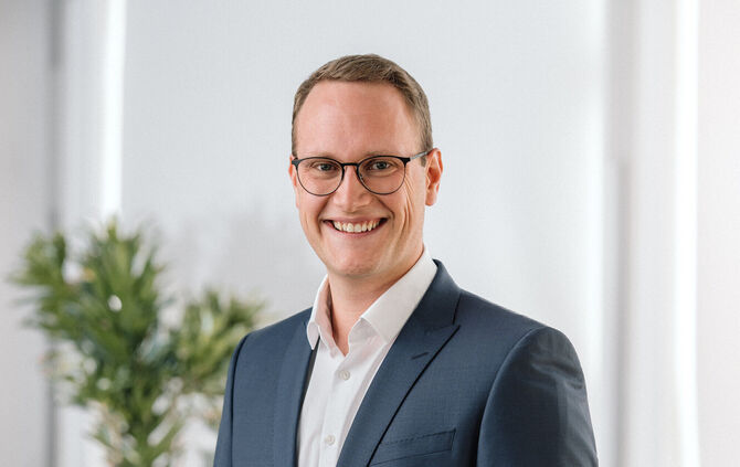 Marcel Schindler möchte Bürgermeister in Urbach werden.