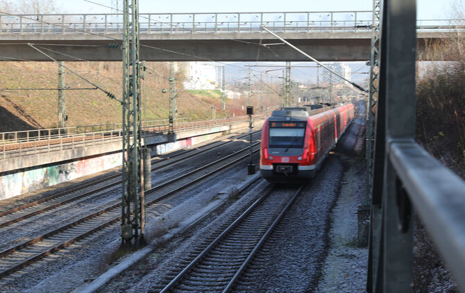 Im Februar kommt es zu Zugausfällen auf verschiedenen Strecken (Symbolfoto).