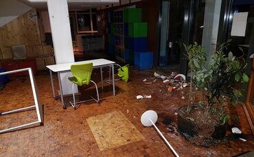 Vandalismus in der Rainbrunnenschule
