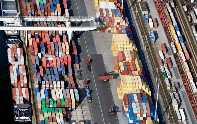 Containerhafen Duisburg