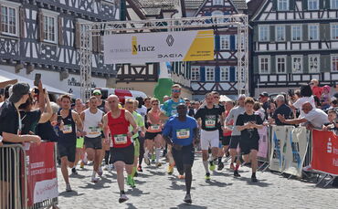 Premiere als Hauptorganisator: Die SG Schorndorf bekam viel Lob für den 12. BDS-Centro Altstadtlauf im vergangenen Jahr.