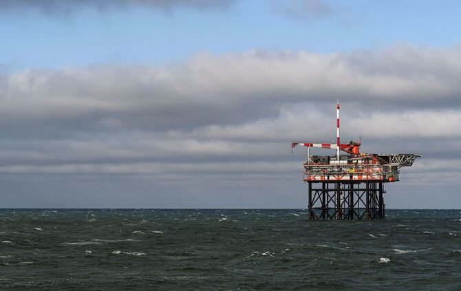 Erdgasförderung vor Borkum