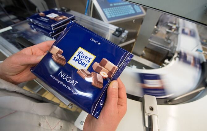2025 hat Ritter Sport vorläufigen Zahlen zufolge Verlust gemacht. (Archivbild)