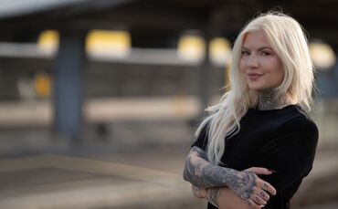 Allegra Conrad, Kandidatin der Linken im Wahlkreis Backnang.