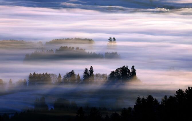 Winterwetter in Bayern