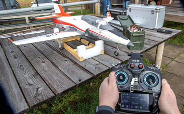 Wer will Modellfliegen lernen? In Leutenbach ist das möglich.