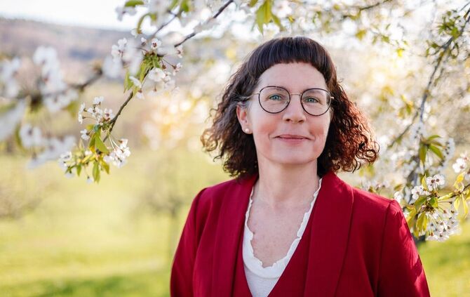 Simone Kirschbaum, Kandidatin der SPD im Wahlkreis Backnang.