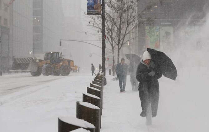Winterwetter in den USA