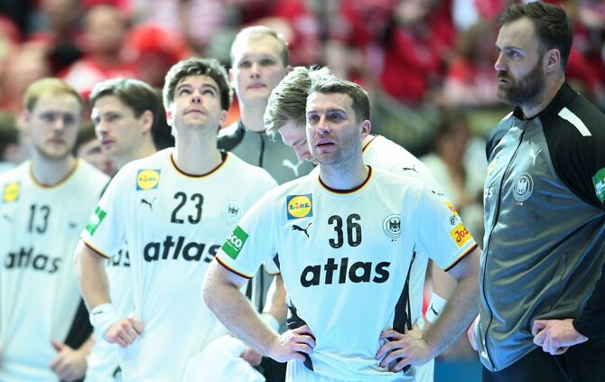 Handball-EM - Deutschland - Dänemark