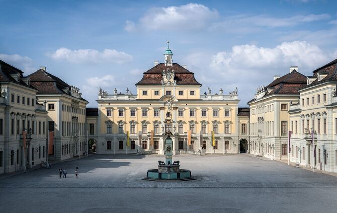 Residenzschloss Ludwigsburg: Ein romantisches Ziel der Valentinsaktion „Küss mich! im Schloss“.