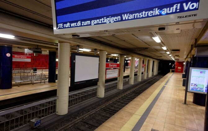 Verdi-Warnstreiks im Nahverkehr – Nordrhein-Westfalen