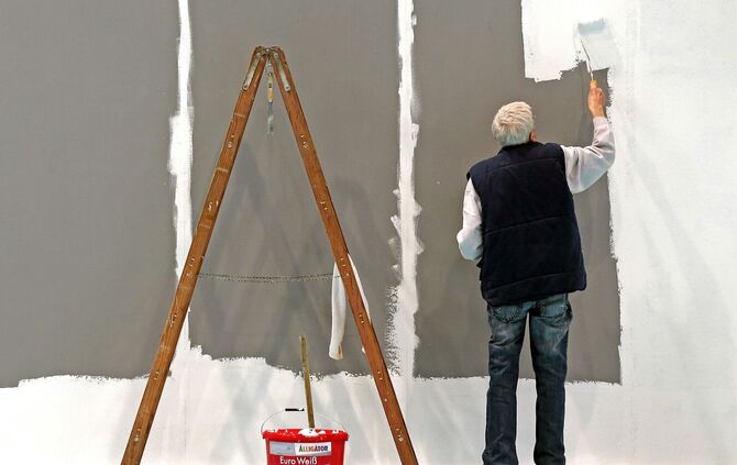 In Deutschland arbeiten besonders viele ältere Menschen.