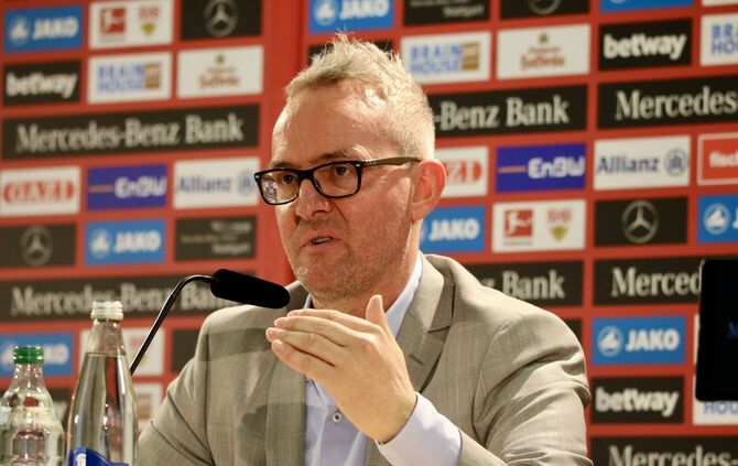 VfB-Vorstandsvorsitzender Alexander Wehrle hat nun wieder einen Marketingvorstand an seiner Seite.