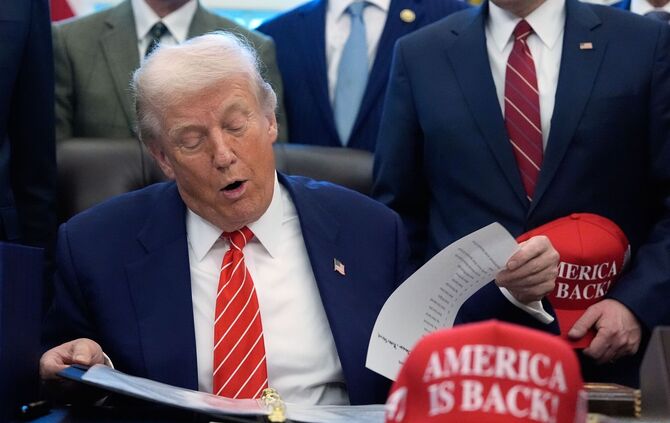 Ende des US-Shutdowns - Präsident Trump