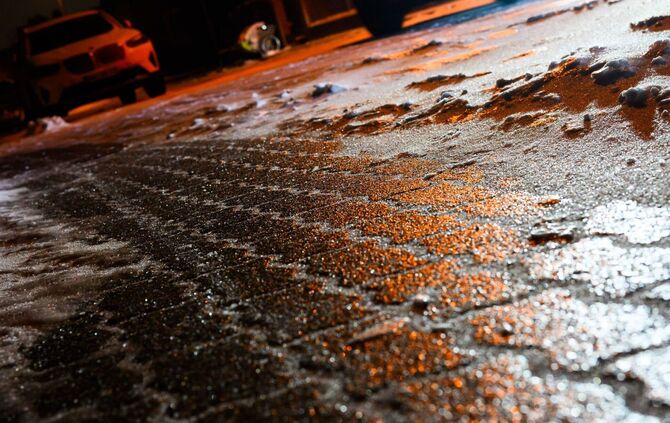 Glatteis in Niedersachsen