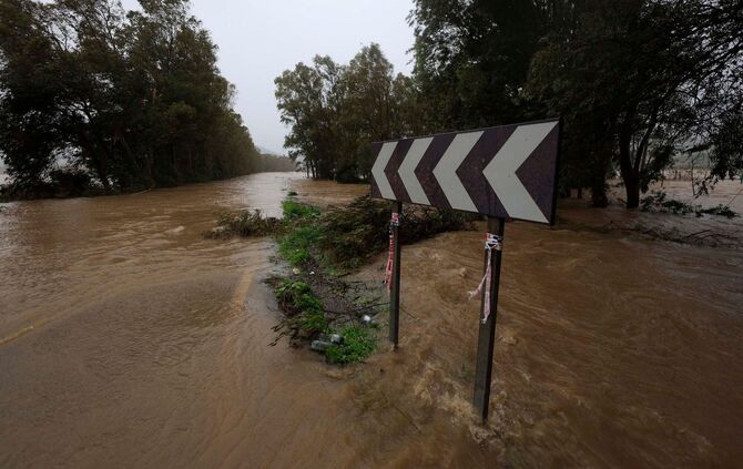 Wetter in Spanien - "Leonardo" trifft Provinz Cádiz