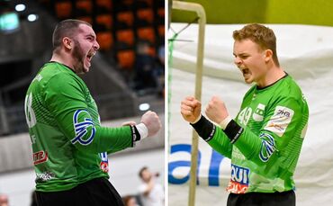 Wo Dominik und Nikolai Wolf auch auftauchen – in dieser Handball-Halle wird es laut.