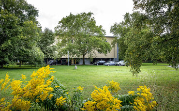 Blick in den Schlosspark Winnenden, wo das Zentrum für Psychiatrie mehrere Fachkliniken betreibt. Im Jahr 2029 oder 2030 soll ei