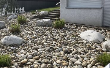 Ein Schottergarten (Symbolfoto).
